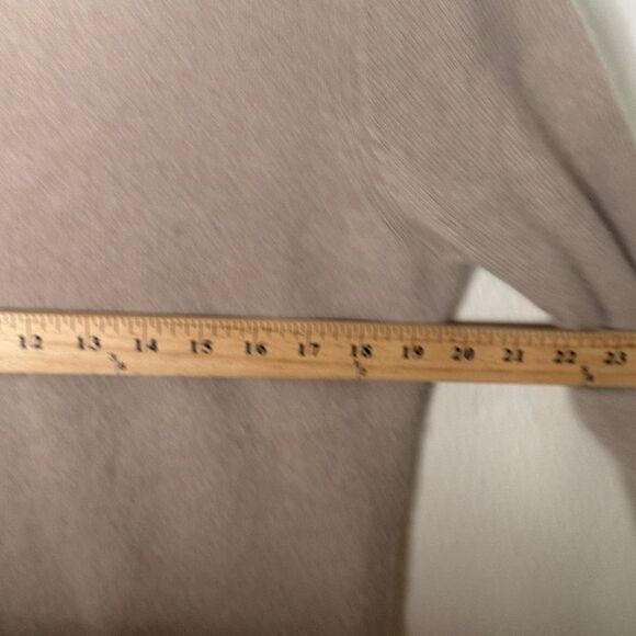 Halogen Sweater Women's Medium Tan Long Sleeve Crewneck Cashmere Pullover - Picture 7 of 8